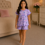 Girls Short Sleeve+Short pants 4-6Y (16A)