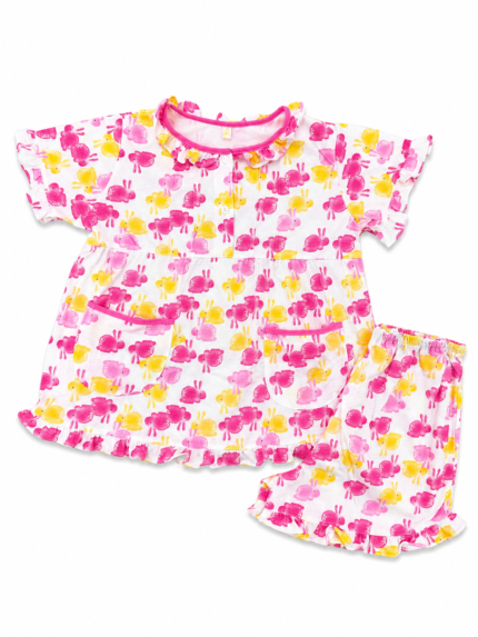 Girls Short Sleeve+Short pants 4-6Y (9A) | MUZELLE