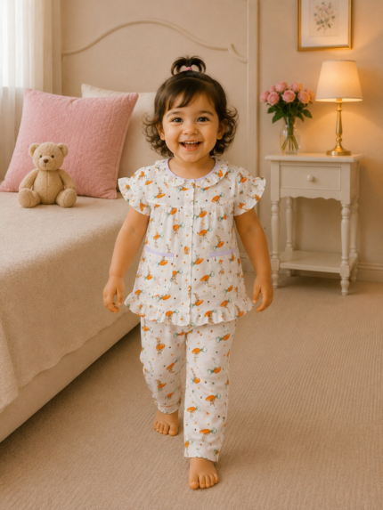 Girls Short Sleeve+Long pants 1-2Y (19A) | MUZELLE