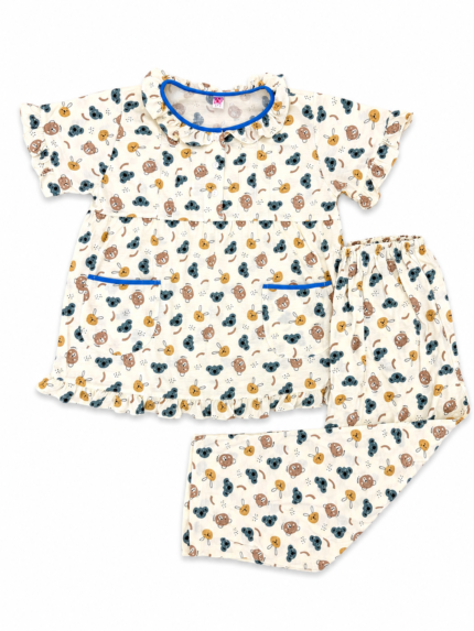 Girls Short Sleeve+Long pants 7-9Y (5A) | MUZELLE