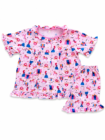 ⁦Girls Short Sleeve+Short pants 3-4Y (20A)⁩ - الصورة ⁦2⁩