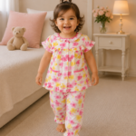Girls Short Sleeve+Long pants 1-2Y (28A)