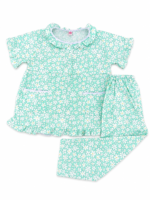 Girls Short Sleeve+Long pants 7-9Y (4A) - Image 2