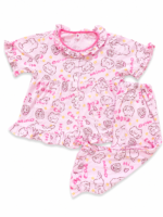 ⁦Girls Short Sleeve+Long pants 2-3Y (25A)⁩ - الصورة ⁦2⁩