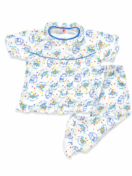 Girls Short Sleeve+Long pants 2-3Y (24A) | MUZELLE