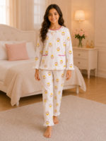 Girls Long Sleeve+Long pants 10-12Y (2A)