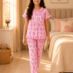 Girls Short Sleeve+Long pants 10-12Y (16A)