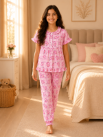 Girls Short Sleeve+Long pants 10-12Y (16A)