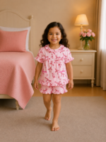 Girls Short Sleeve+Short pants 2-3Y (7A)