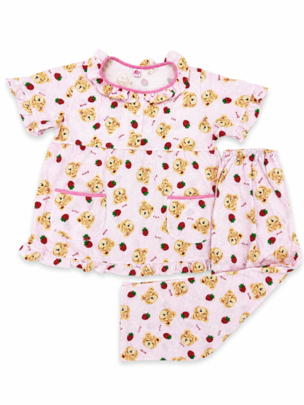 Girls Short Sleeve+Long pants 7-9Y (30A) | MUZELLE