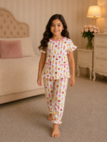 Girls Short Sleeve+Long pants 4-6Y (11A)