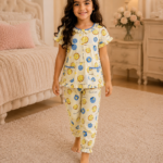 Girls Short Sleeve+Long pants 4-6Y (25A)