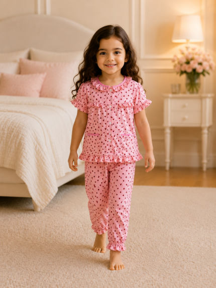 Girls Short Sleeve+Long pants 3-4Y (5A) | MUZELLE