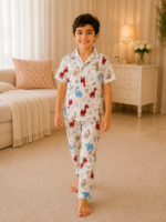 Boys Short Sleeve+long pants 7-9 (14A)