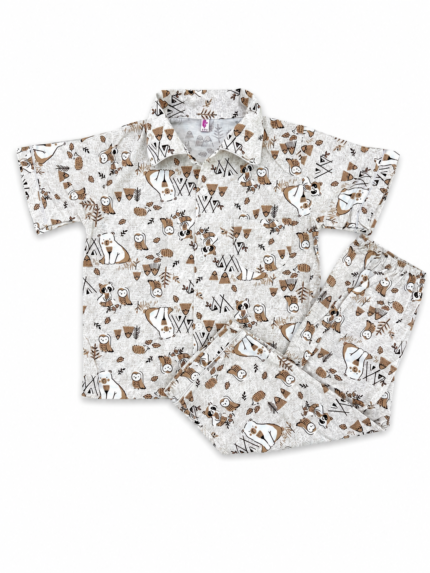 Boys Short sleeve+Long pants 2-3Y (13A) | MUZELLE