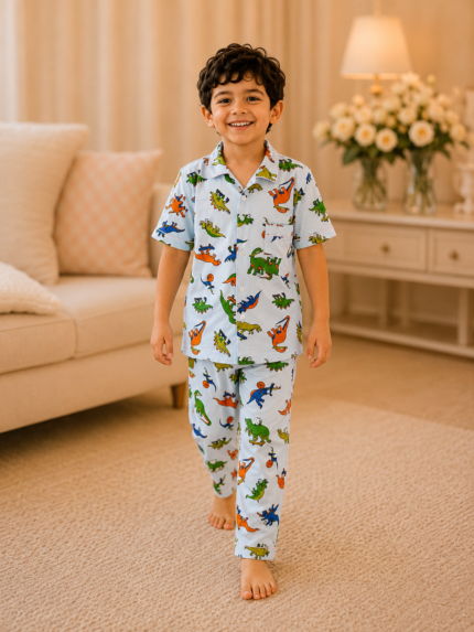 Boys Short Sleeve+long pants 4-6 (13A) | MUZELLE
