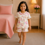 Girls Short Sleeve+Short pants 2-3Y (6A)