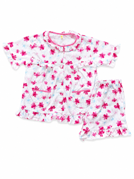 Girls Short Sleeve+Short pants 2-3Y (14A) | MUZELLE