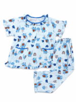 ⁦Girls Short Sleeve+Long pants 4-6Y (8A)⁩ - الصورة ⁦2⁩
