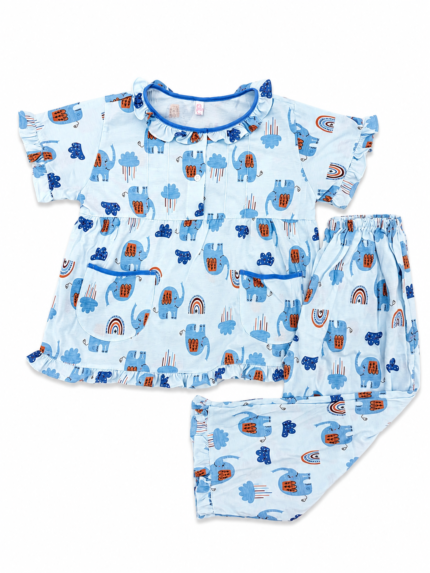 Girls Short Sleeve+Long pants 4-6Y (8A) | MUZELLE