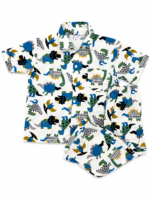 Boys Short sleeve+Long pants 3-4Y (5A) - Image 2