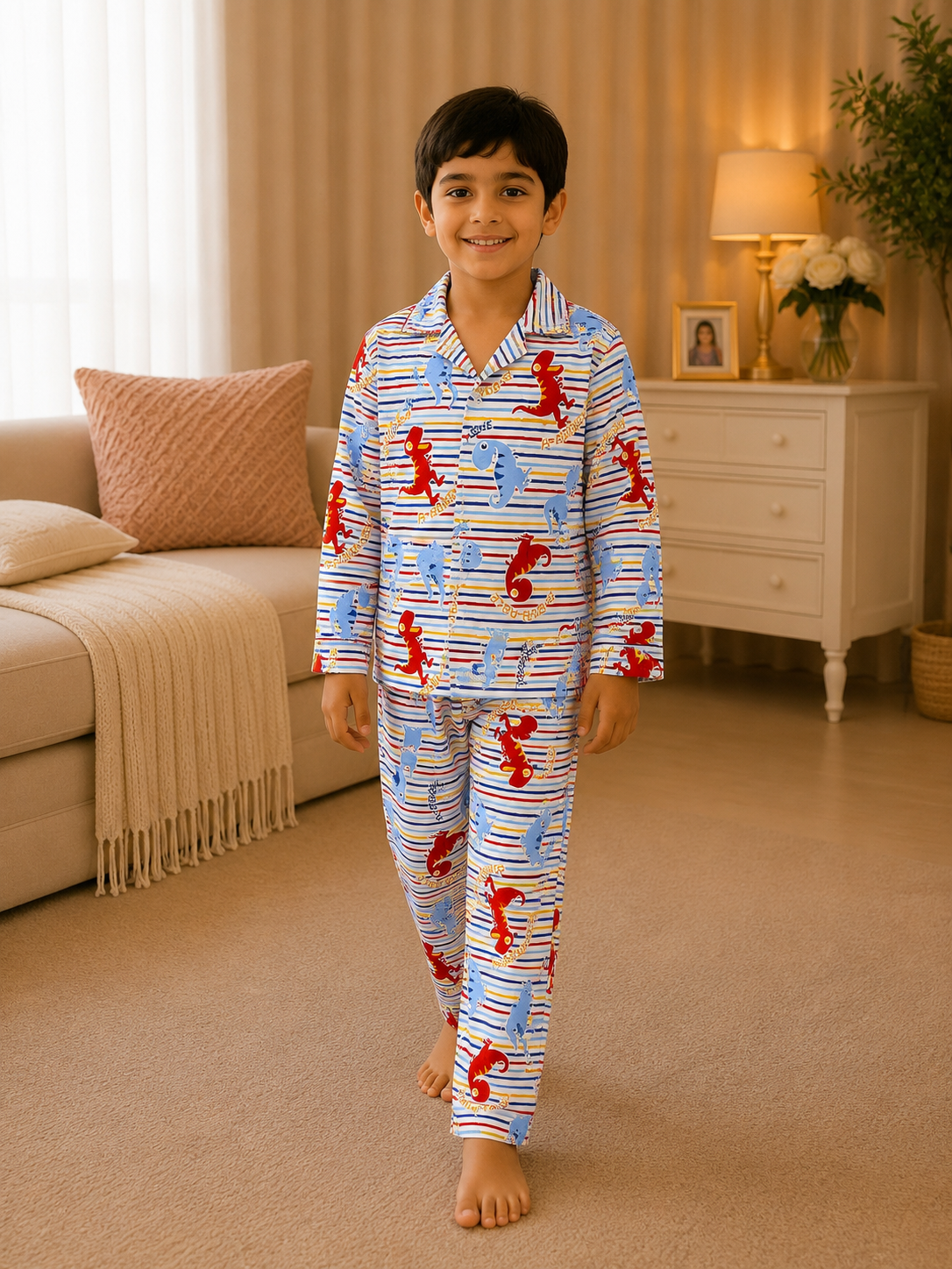 1bb4a461-7db1-492a-925e-412c3542421b Boys Long Sleeve+Long pants 7-9 (2A) - الصورة 1