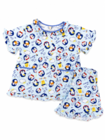 Girls Short Sleeve+Short pants 4-6Y (3A) - Image 2