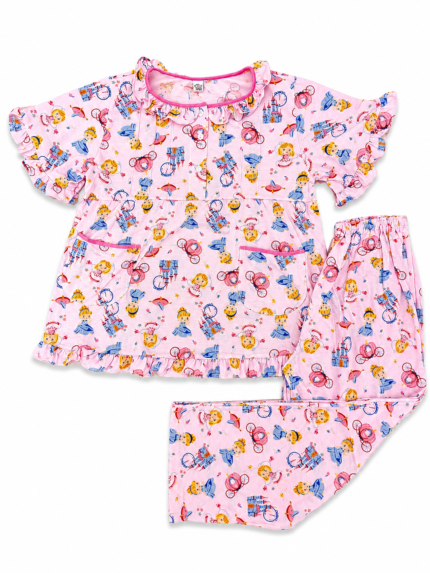Girls Short Sleeve+Long pants 10-12Y (4A) | MUZELLE