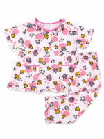Girls Short Sleeve+Long pants 4-6Y (32A) - Image 2