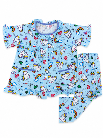 Girls Short Sleeve+Long pants 1-2Y (21A) | MUZELLE