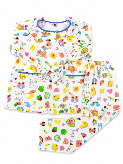 Girls Long Sleeve+Long pants 7-9Y (2A) | MUZELLE