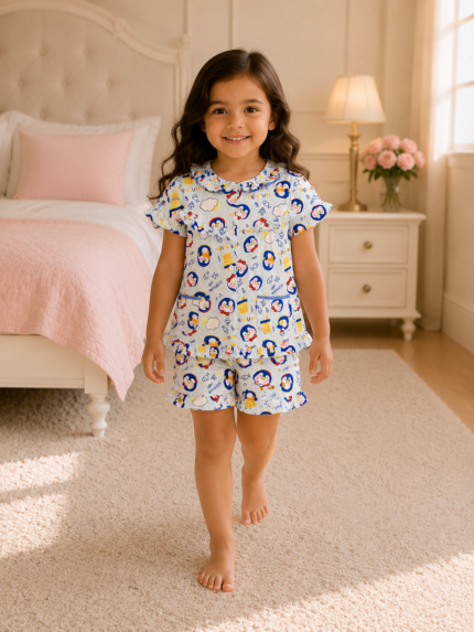 Girls Short Sleeve+Short pants 3-4Y (9A) | MUZELLE
