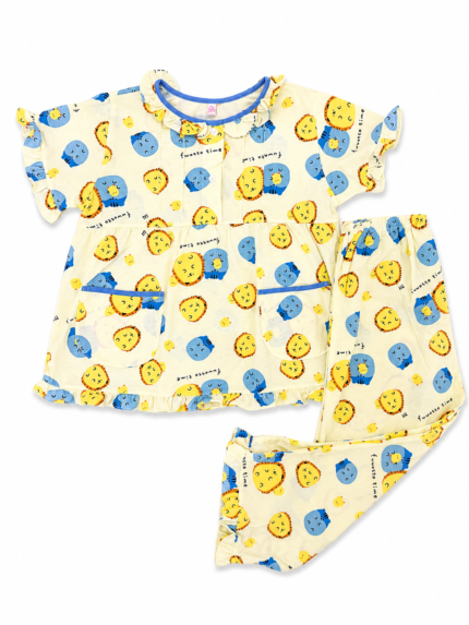 Girls Short Sleeve+Long pants 4-6Y (25A) | MUZELLE