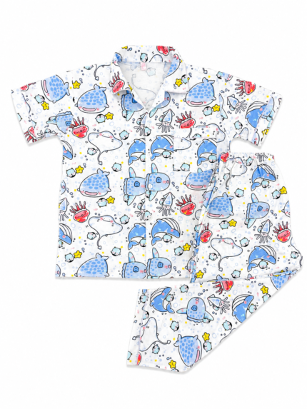 Boys Short Sleeve+long pants 4-6 (6A) | MUZELLE