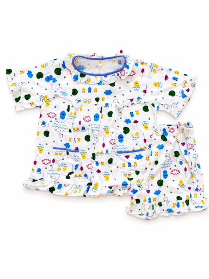 Girls Short Sleeve+Short pants 3-4Y (10A) | MUZELLE