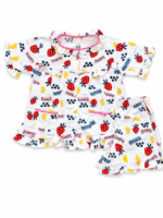 Girls Short Sleeve+Short pants 3-4Y (11A) - Image 2