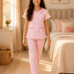 Girls Short Sleeve+Long pants 10-12Y (10A)