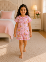 Girls Short Sleeve+Short pants 3-4Y (5A)