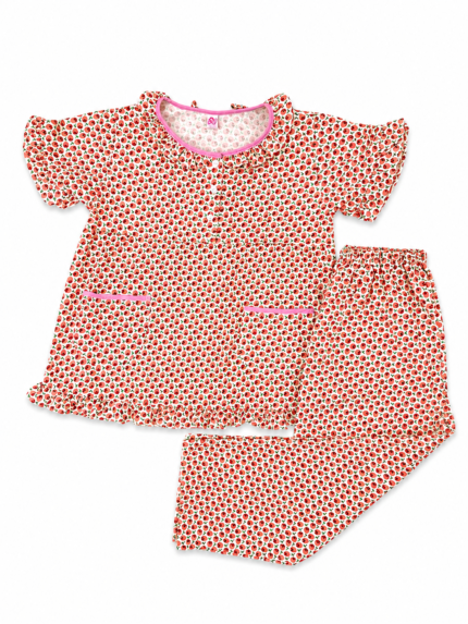 Girls Short Sleeve+Long pants 7-9Y (34A) | MUZELLE
