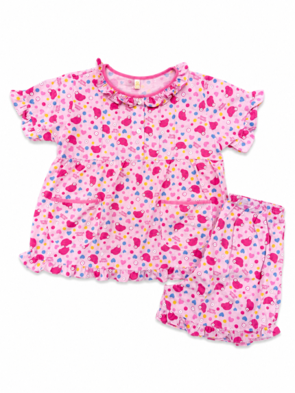 Girls Short Sleeve+Short pants 4-6Y (6A) | MUZELLE