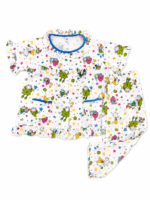 ⁦Girls Short Sleeve+Long pants 1-2Y (18A)⁩ - الصورة ⁦2⁩
