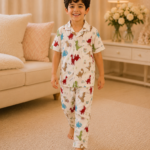 Boys Short Sleeve+long pants 4-6 (11A)