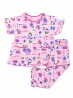 ⁦Girls Short Sleeve+Long pants 4-6Y (6A)⁩ - الصورة ⁦2⁩