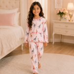 Girls Long Sleeve+Long pants 7-9Y (5A)