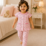 Girls Short Sleeve+Long pants 1-2Y (4A)