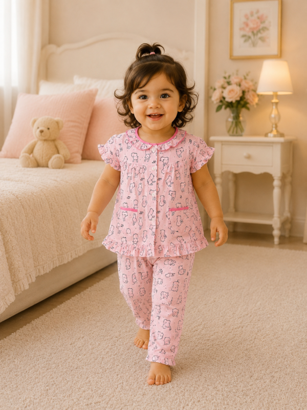 Girls Short Sleeve+Long pants 1-2Y (4A) | MUZELLE