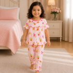 Girls Short Sleeve+Long pants 2-3Y (12A)