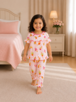 Girls Short Sleeve+Long pants 2-3Y (12A)