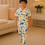 Boys Short Sleeve+long pants 4-6 (2A)