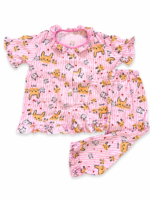 Girls Short Sleeve+Long pants 3-4Y (20A) - Image 2